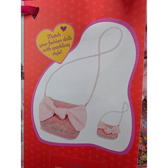 Our Generation Me and You Glitter Purse Set Matching Bags for Doll and Child - Picture 4 of 8